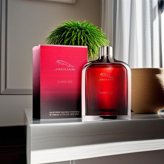 🔥 Jaguar Classic Red — L’Élégance Sauvage au Féminin 🐆