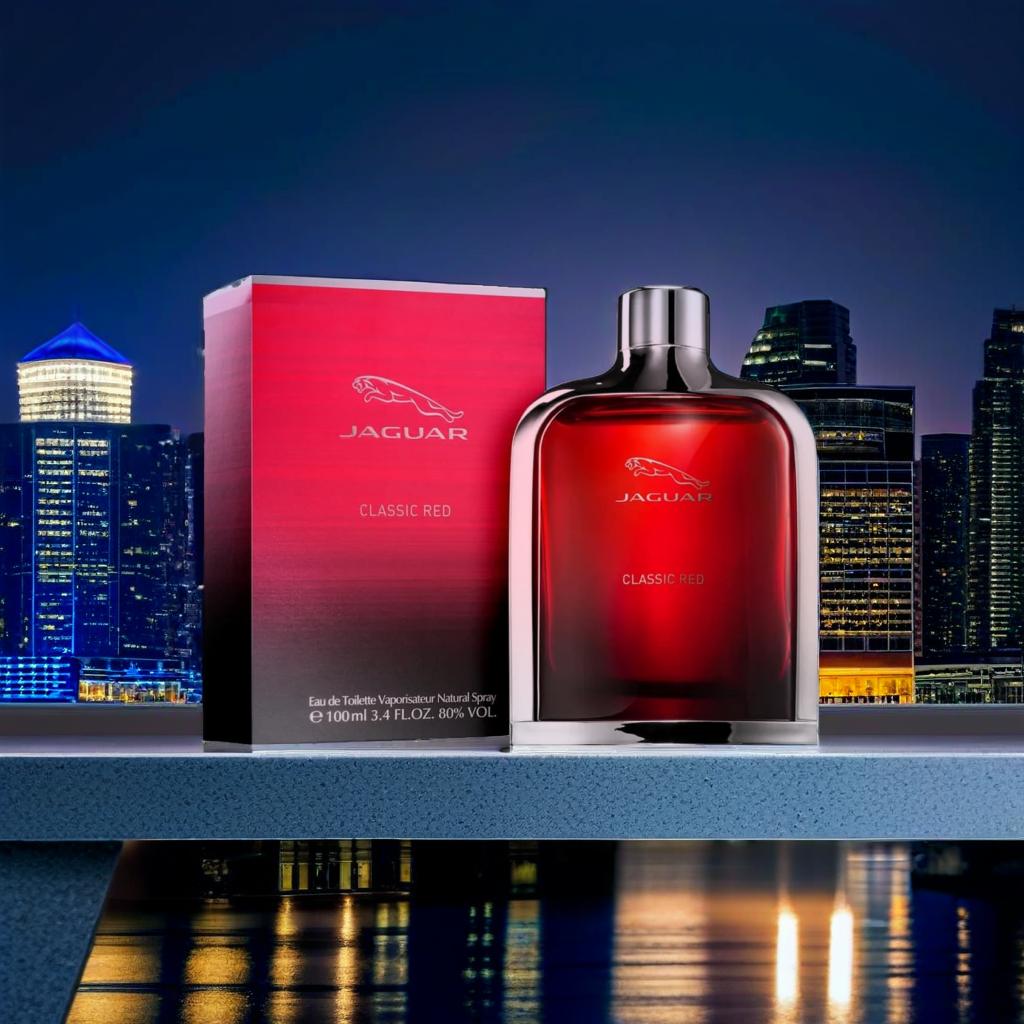 🔥 Jaguar Classic Red — L’Élégance Sauvage au Féminin 🐆