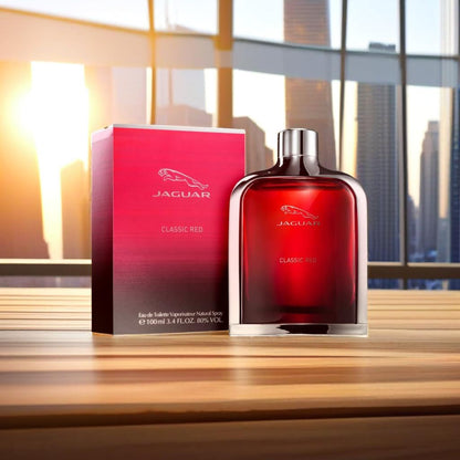 🔥 Jaguar Classic Red — L’Élégance Sauvage au Féminin 🐆